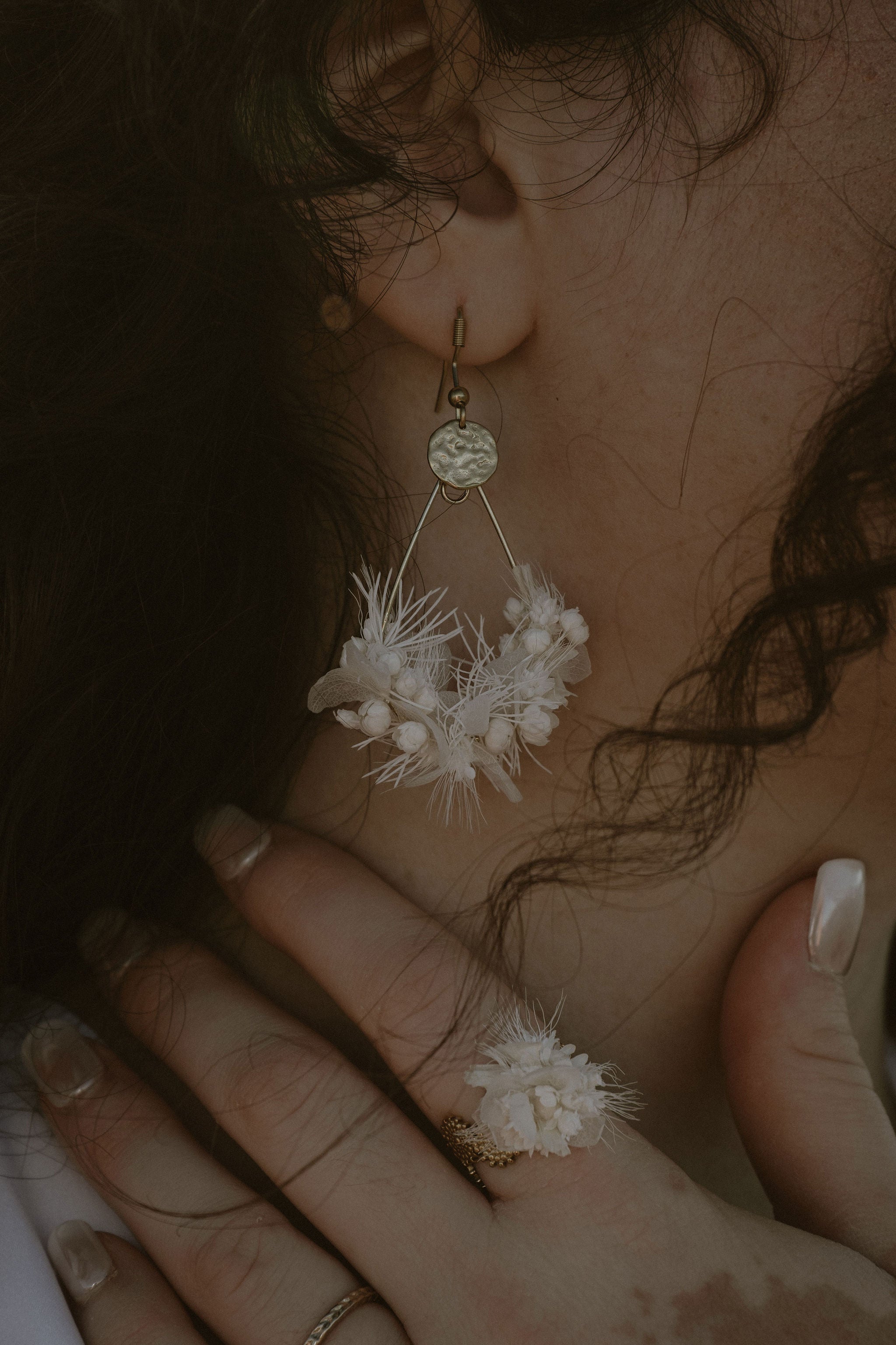 Boucles d'oreilles Goutte Latte – Latte Brume
