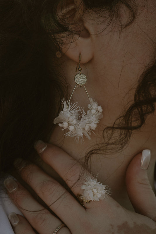 Boucles d'oreilles Goutte Latte – Latte Brume