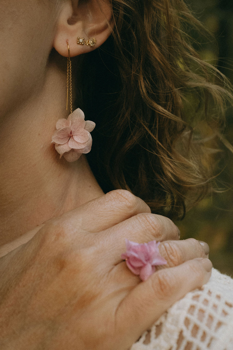 Boucles d'oreilles Lueur – Sunset – Mocktail Golden Hour
